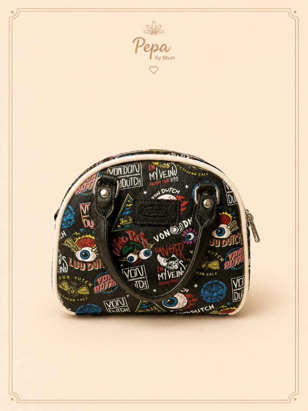 Von Dutch Graphic Mini Crossbody Bag NWT